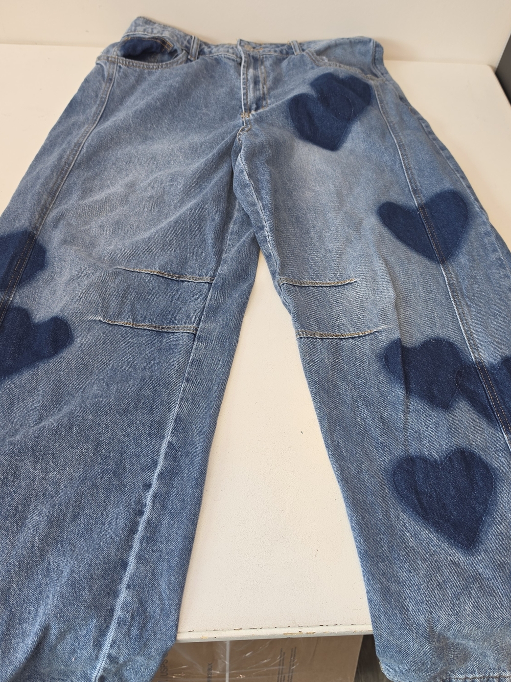 Forever 21 Light Blue Denim Baggy Jeans